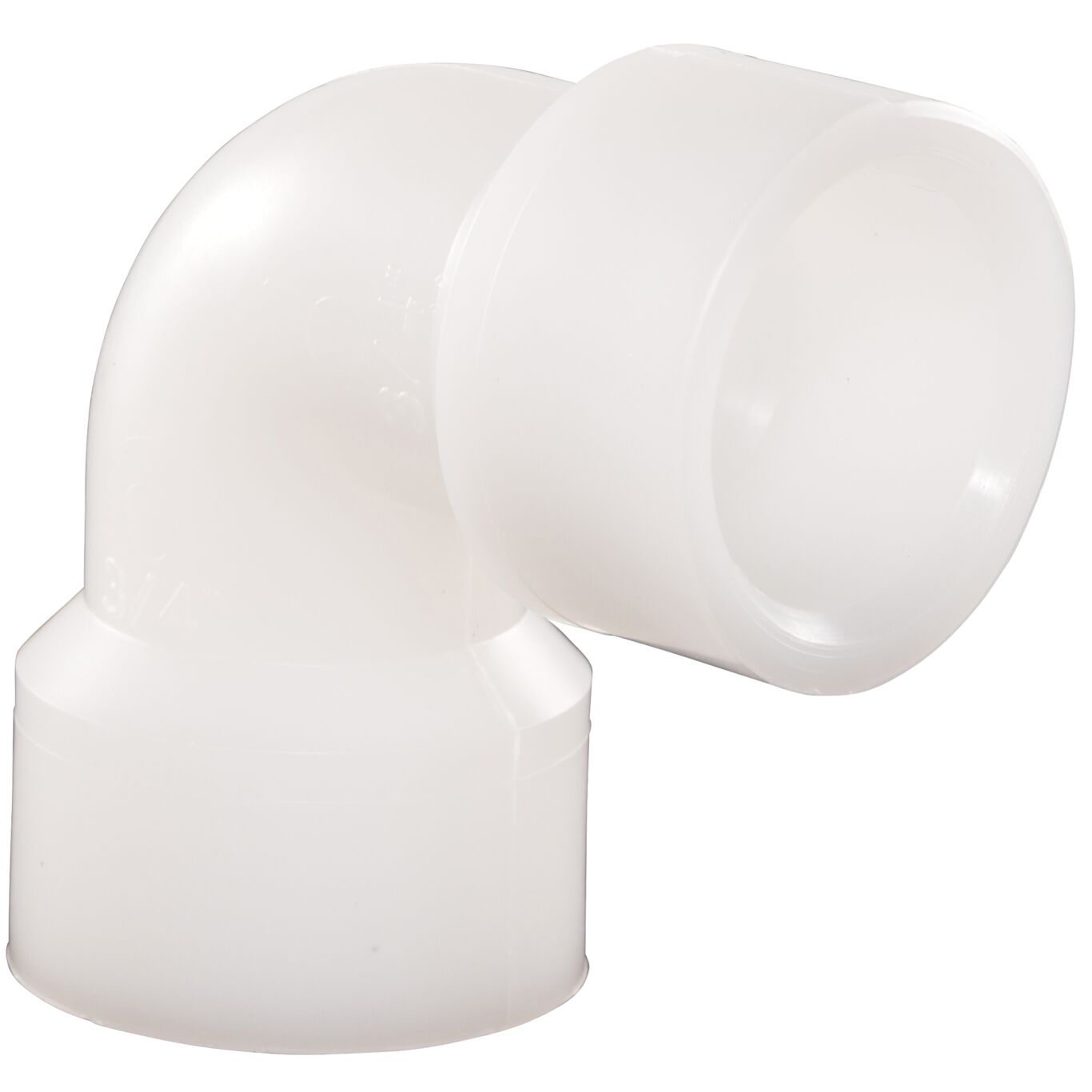 Product Image - 90 Elbows Standardline PPII SF,90 Elbows Whiteline PVDF SF - Angle