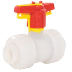 Product Image - Ball Valves Whiteline PVDF SF - Angle