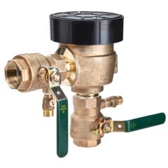 Product Image Lead Free Freeze Resistant Pressure Vacuum Breaker, Quarter Turn Shutoff, Lever Handles